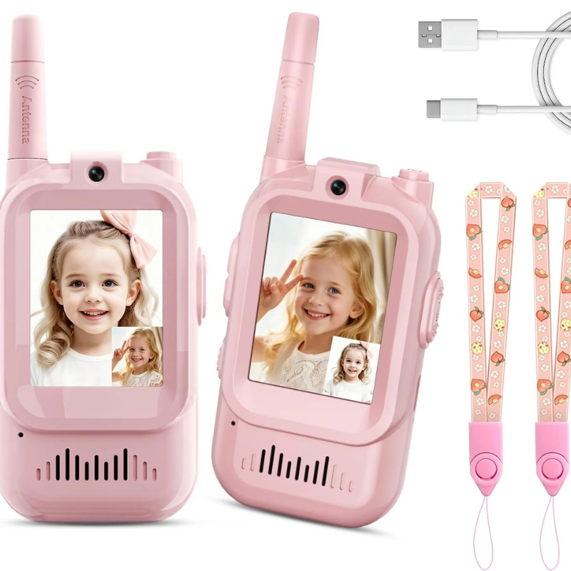 Video Walkie Talkies For Kids (2 Pack)